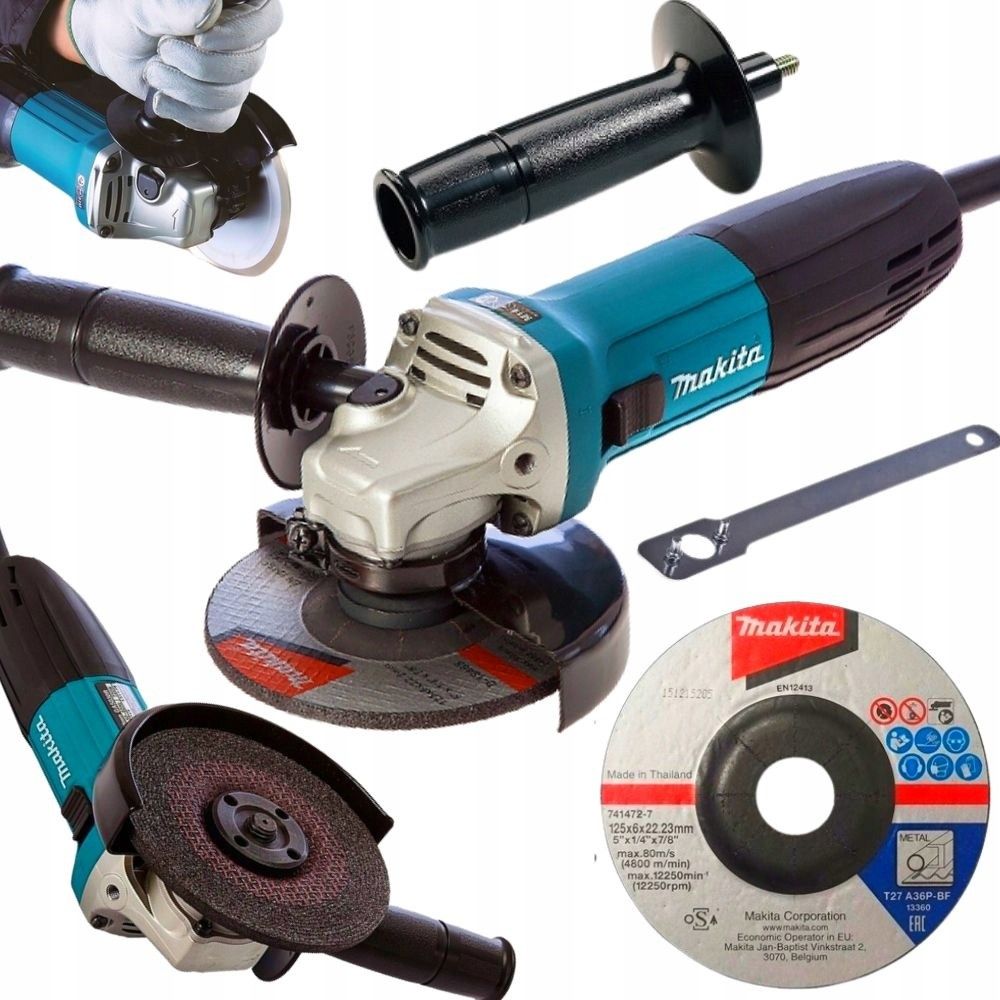 Шлифмашина угловая электрическая Makita GA4530RKD110V