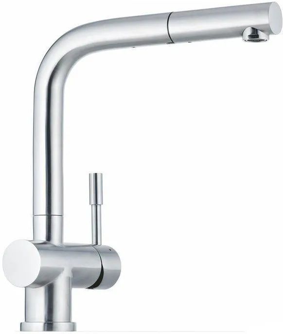 Кухонный кран Franke Atlas Pull-Out 115.0192.840, нержавеющая сталь шелк
