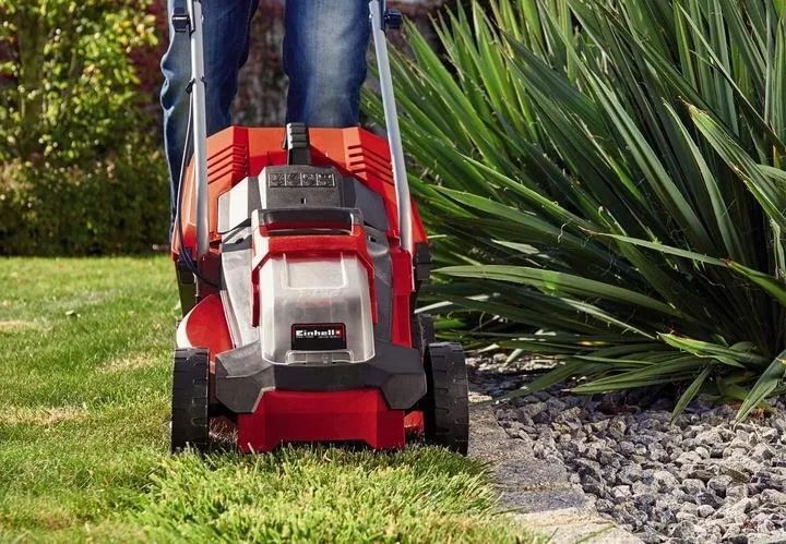 Газонокосилка аккумуляторная Einhell Ge-Cm 18/30 Li Solo 3413157