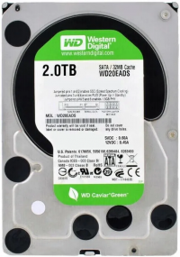 Жёсткий диск WD Green WD20EADS 2TB 3.5" SATA