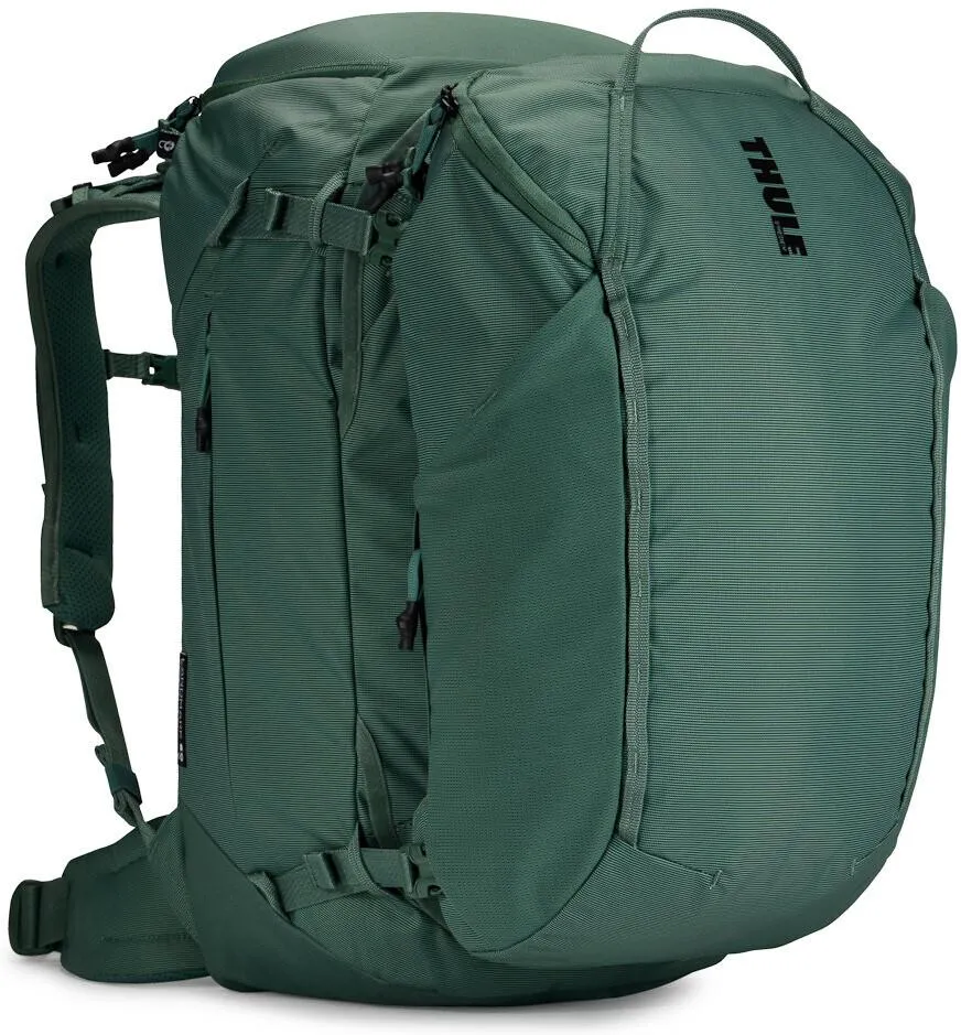 Рюкзак туристический женский Thule Landmark 60л, серо-зеленый