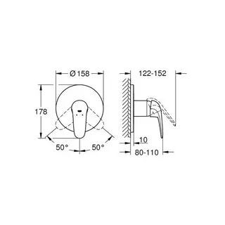 Смеситель Grohe Eurostyle Solid 24046003
