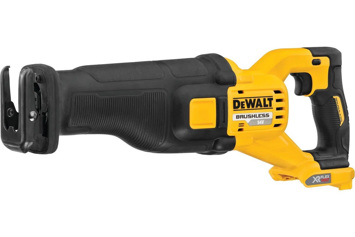 Аккумуляторная бесщеточная сабельная пила DeWalt DCS389NTXJ, 54В, без АКБ и ЗУ, в кейсе