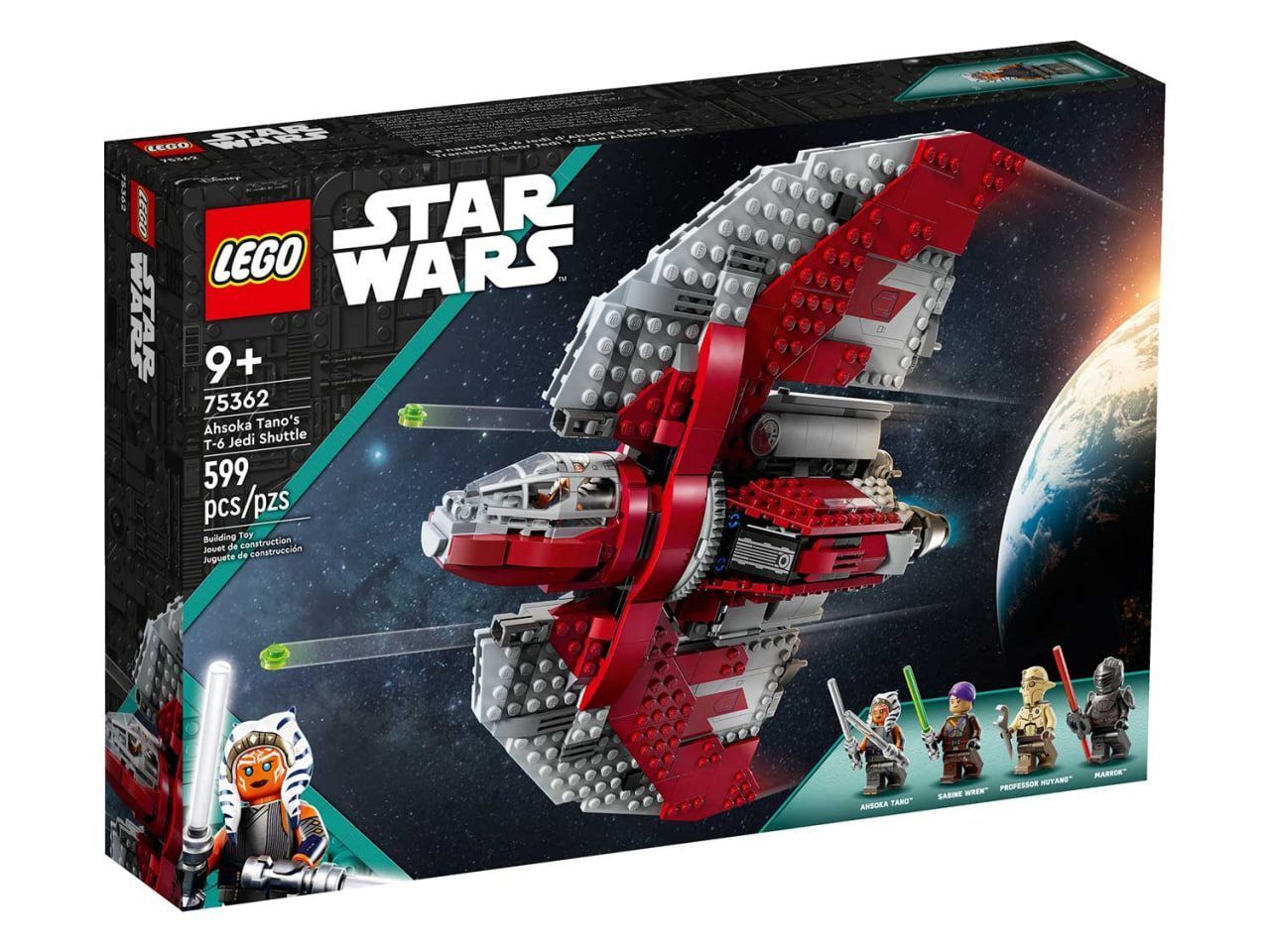 LEGO Star Wars 75362 Космический шаттл Джедай Т-6 Асока Тано