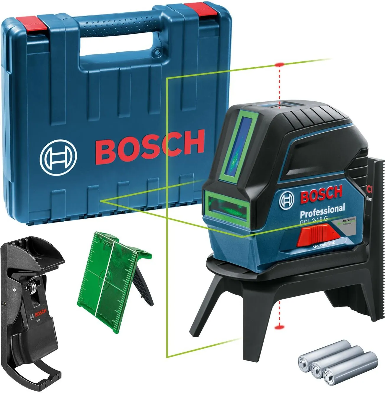 Лазерный нивелир Bosch GCL 2-15 G 0601066J00