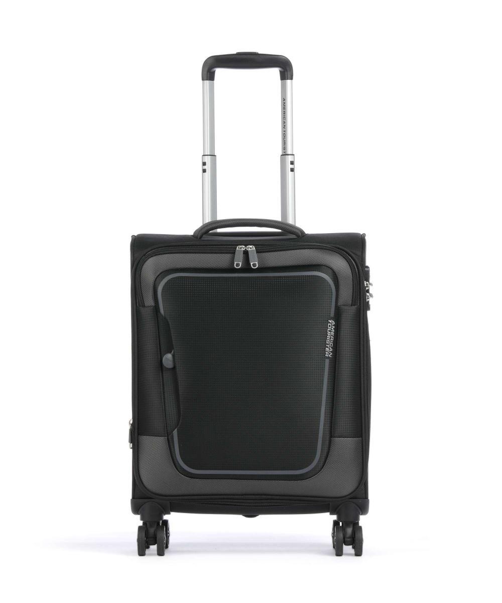 American Tourister Pulsonic Чемодан черный 55 см 40л