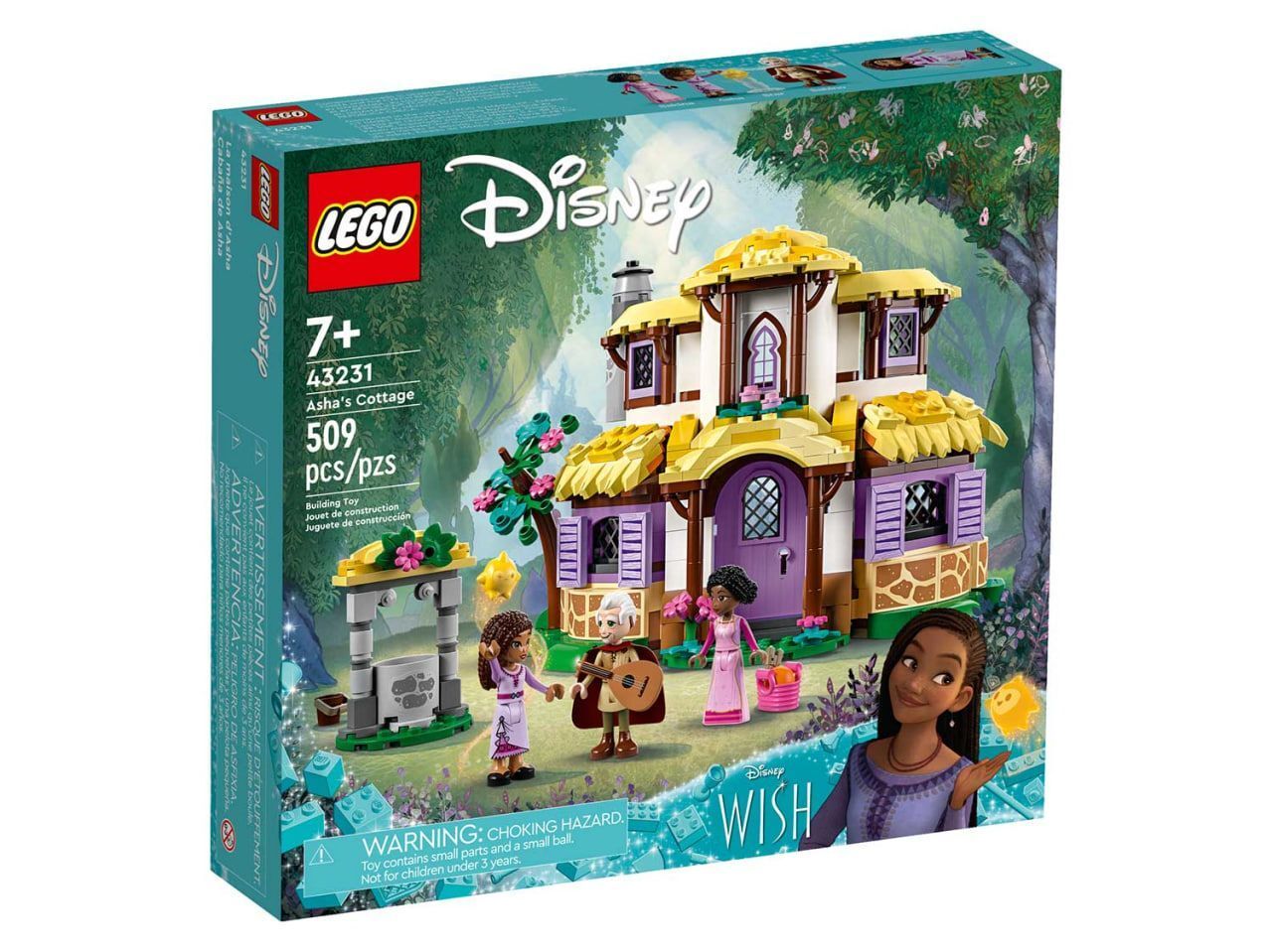 LEGO Disney Princess 43231 Коттедж Аши