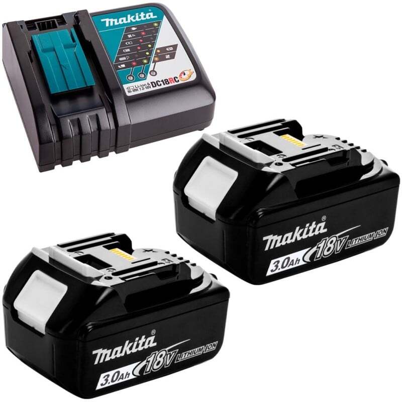 Ударный шуруповёрт Makita DTD153RFJ 18V LXT с АКБ 2x3,0 Ah и ЗУ