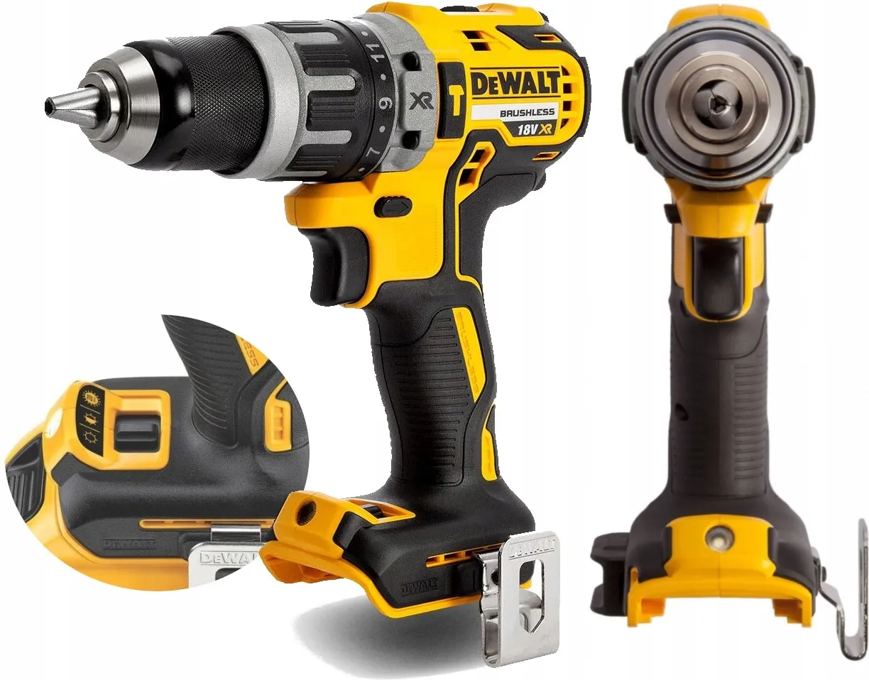 Аккумуляторная ударная дрель-шуруповерт DeWalt DCD796NT, без АКБ и ЗУ, в кейсе TSTAK