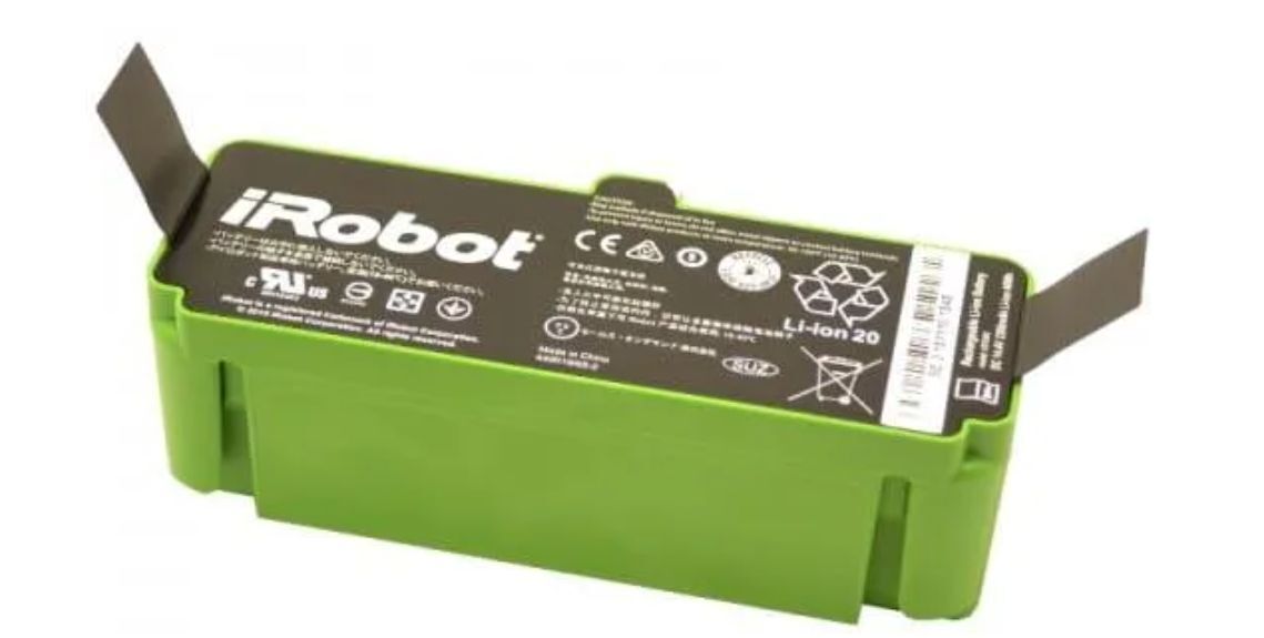 Аккумулятор iRobot литий-ионный для Roomba серии 67X/68X/69X/89X/9XX 69498 зеленый, черный