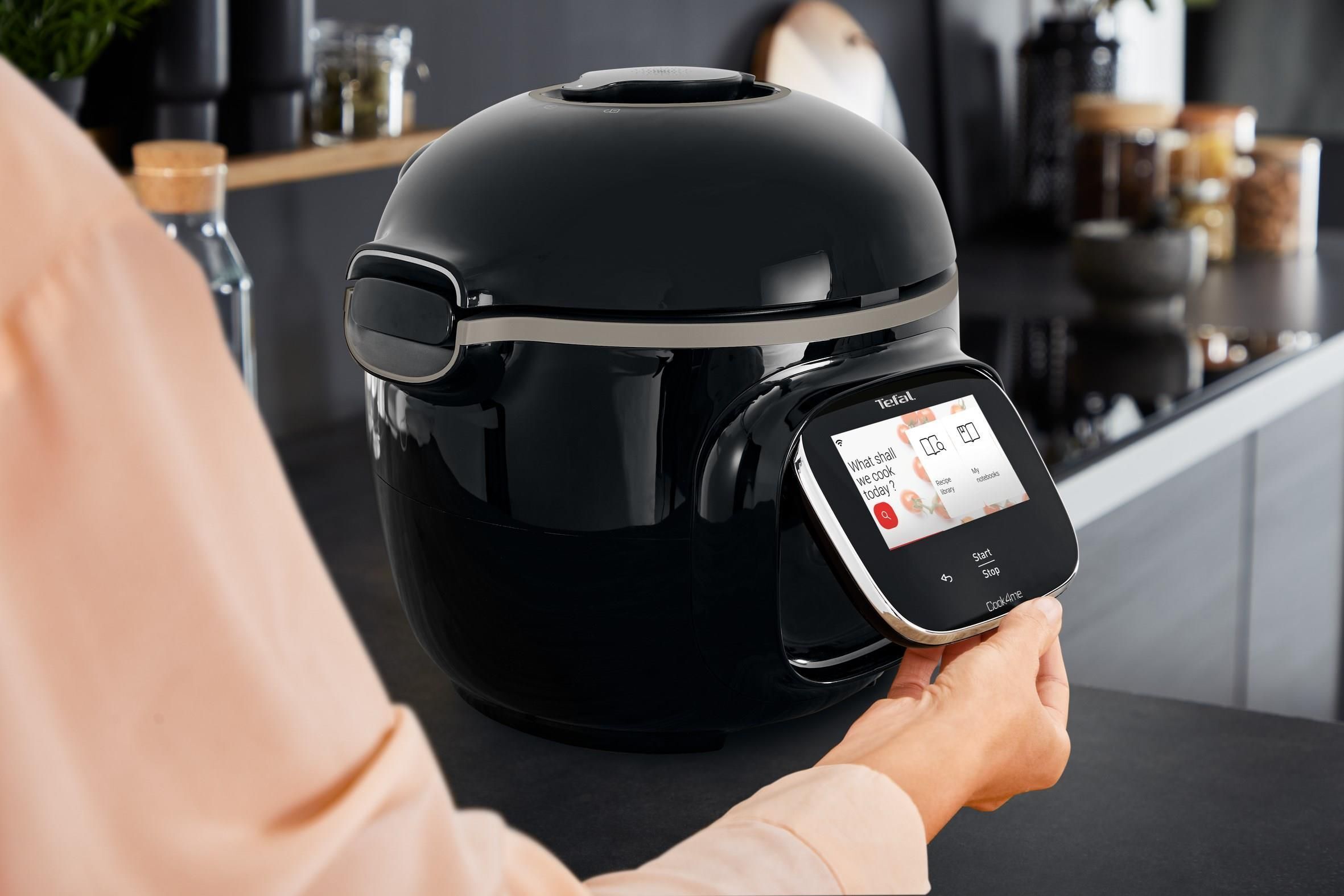 Мультиварка-скороварка Tefal Cook4Me Touch Wi-Fi CY9128