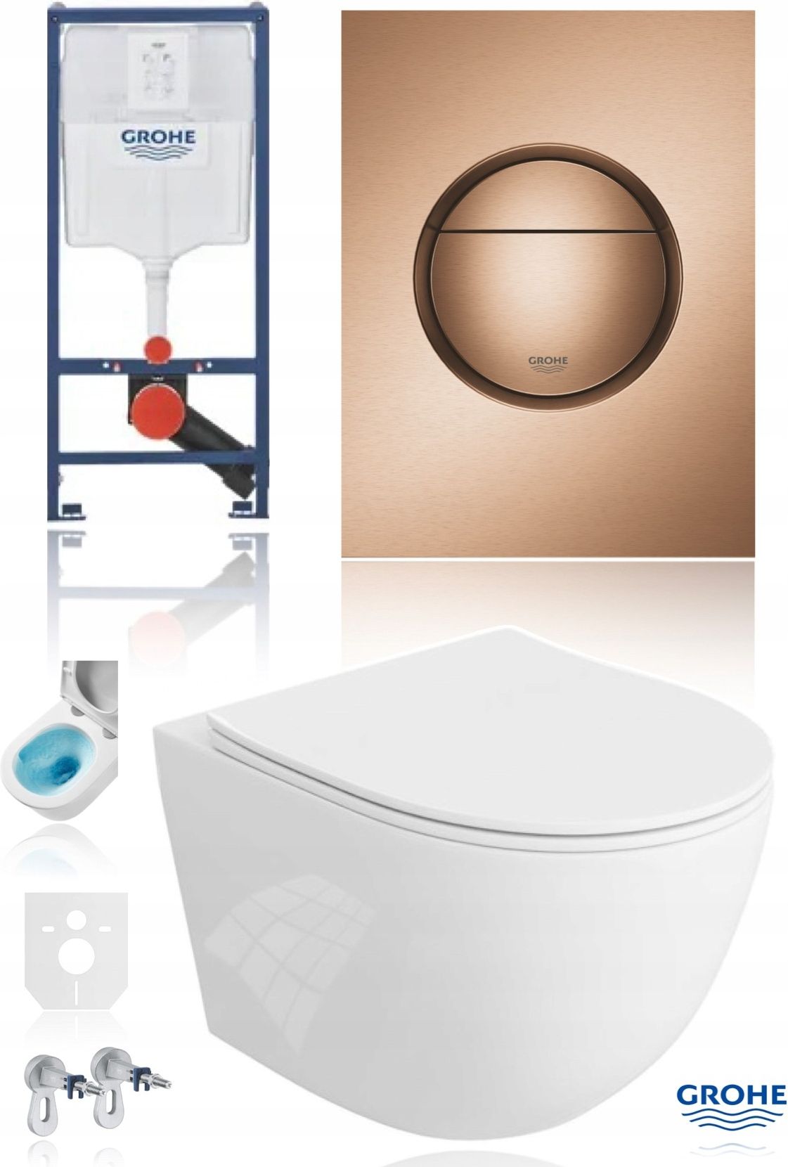 Унитаз Grohe со скрытым каркасом 37601DL0