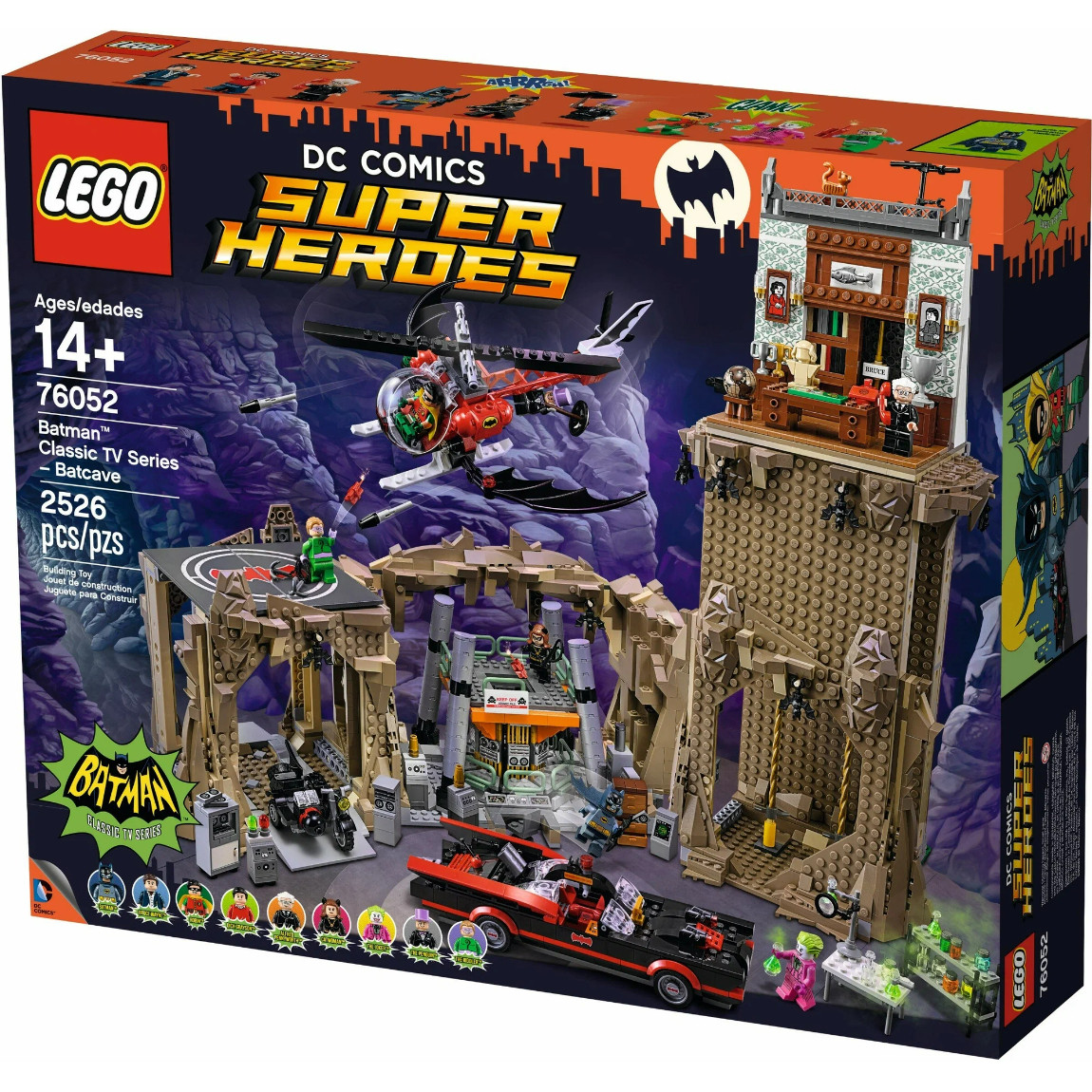 Конструктор LEGO Super Heroes 76052 Пещера Бэтмена