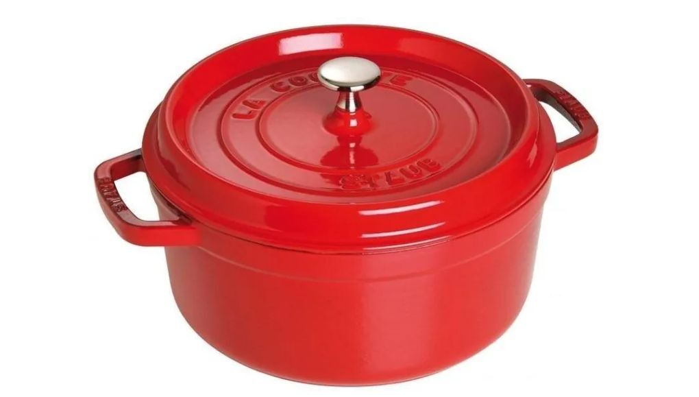 Чугунная кастрюля Staub Cocotte 28 см, красная 405098250