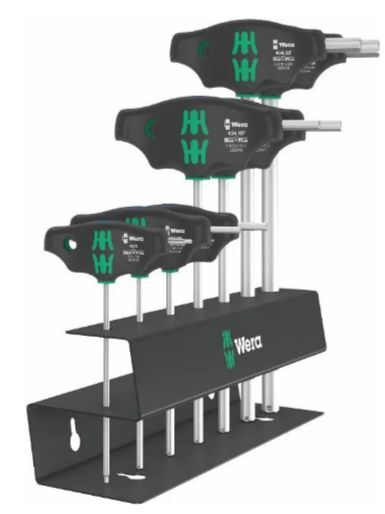 Wera набор отверток для винтов с профилем Hexplus 454/7 Hf Set 2 поперечной ручкой и функцией удержания, 7El. 23453