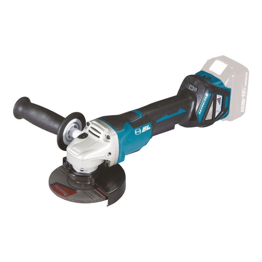 Аккумуляторная УШМ Makita DGA517Z, 125 мм, без аккумулятора