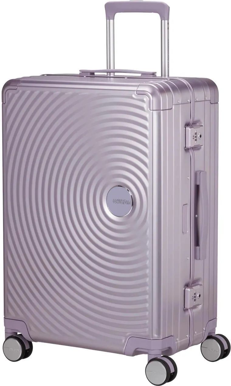 American Tourister Soundbox Alu 68 см Чемодан Фиолетовый 73л