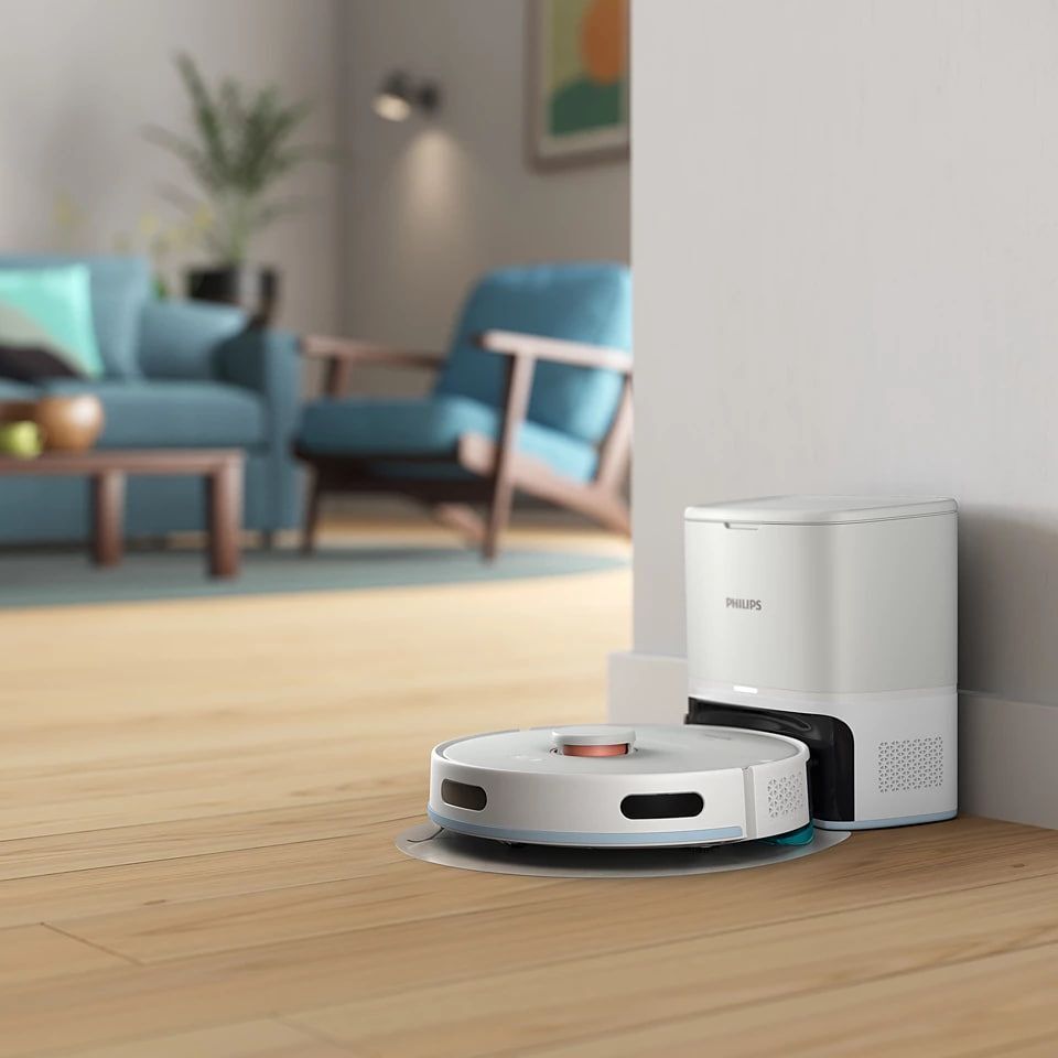 Робот-пылесос PHILIPS HomeRun 2000 white XU2100/20