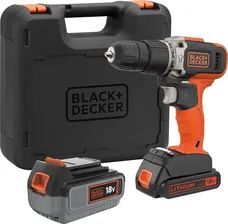 Дрель-шуруповёрт аккумуляторный Black&Decker BCD003MEM2K-QW 12.0 Ah/18 V, 14.0 Ah/18 V с зу и кейсом