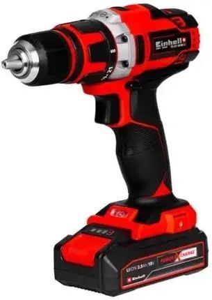 Шуруповерт Einhell TE-CD 18/40 Li 18 В 2,5 Ач 6593149