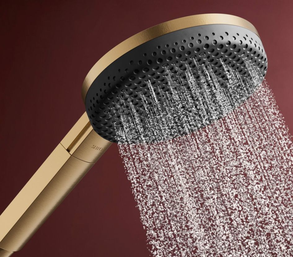Душевой комплект Hansgrohe Raindance Alive Select S 24601140 матовая бронза