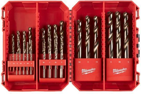Набор сверл по металлу (25 шт.) Milwaukee HSS-G Cobalt 1-13 mm 4932493868