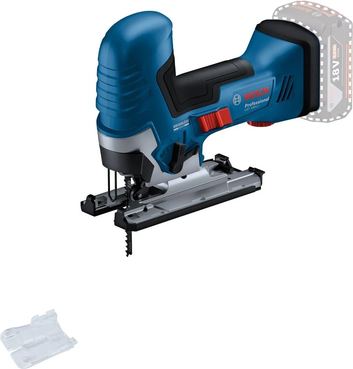 Аккумуляторный лобзик Bosch GST 185-LI Professional (06015B2021)