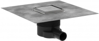 Трап/дренаж Hansgrohe RainDrain Brilliance (комплект 100/100 под плитку) 56250800
