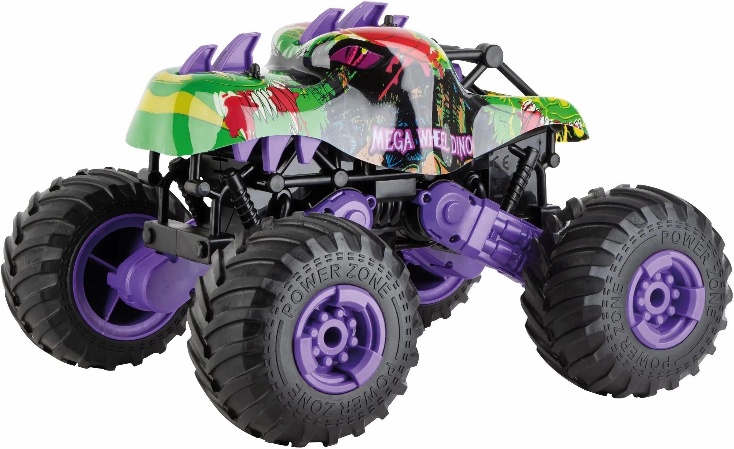Машинка на радиоуправлении Carrera RC Mega Wheel Dino, 2,4 ГГц (160146)