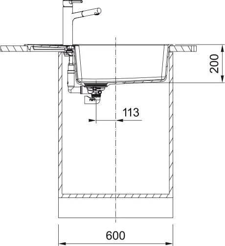 Кухонная раковина Franke Centro CNG 611-78 XL 114.0687.326, оникс