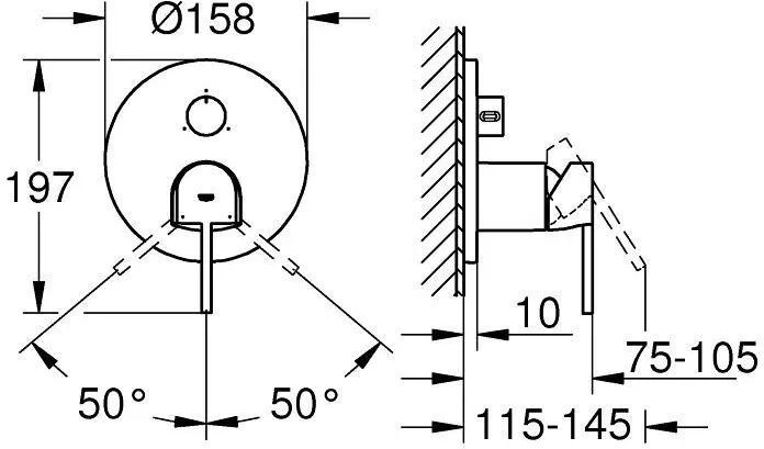 Смеситель Grohe Plus 24093003 +