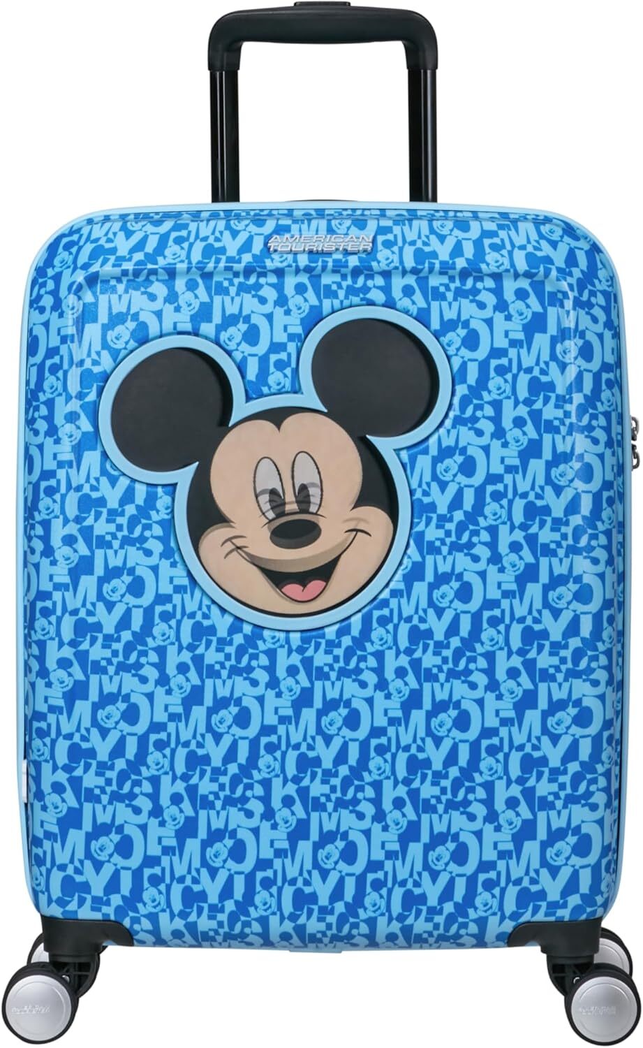 American Tourister Funlight Disney Спиннер S, ручная кладь, 55 см, 36 л, многоцветный Mickey Lenticular Blue