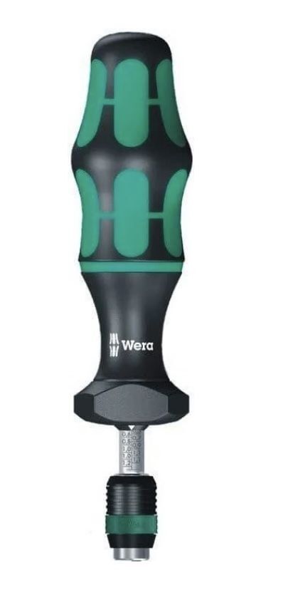 Wera динамометрическая отвертка с быстроразъемной рукояткой Rapidaptor (2,5-29,0 in.lbs.)Серия 7400 (05074710001 05074711001)