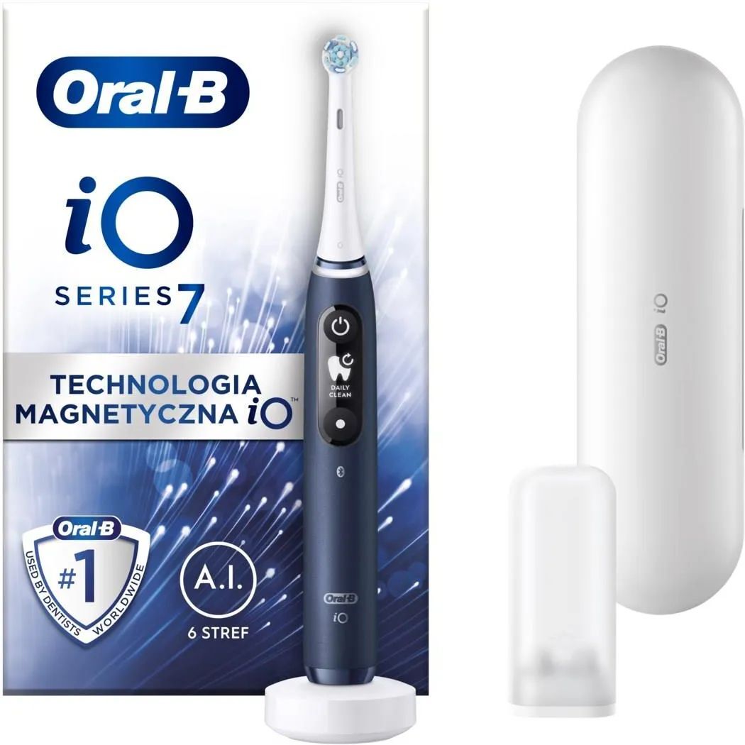 Электрическая зубная щетка Oral-B IO Series 7 Sapphire Blue