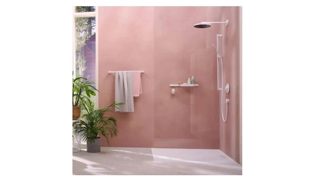 Душевая штанга Hansgrohe Pulsify белый матовый 24401700