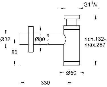 Сифон для раковины Grohe 28912DA0