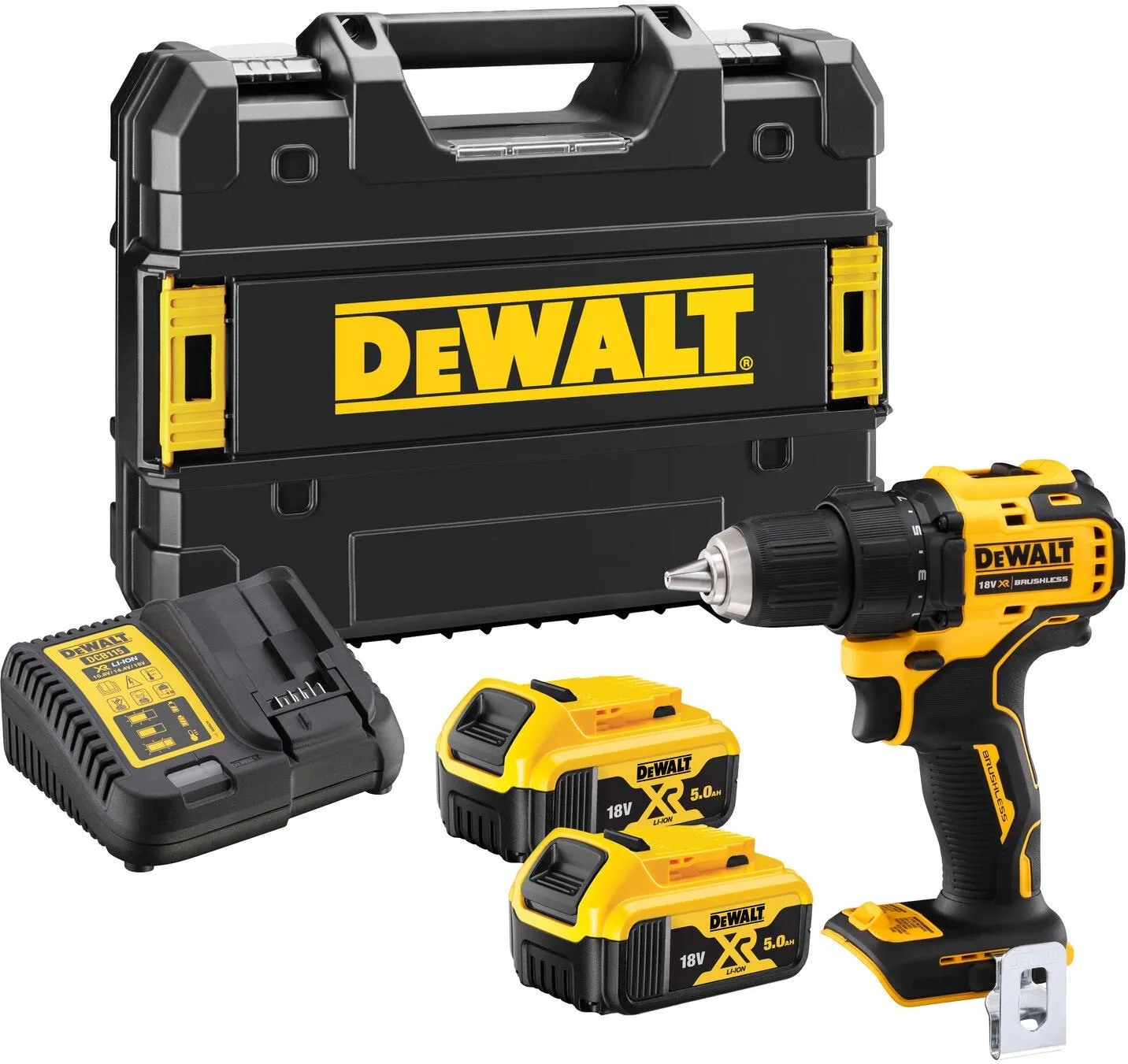 Дрель-шуруповерт DeWalt DCD708P2TQW