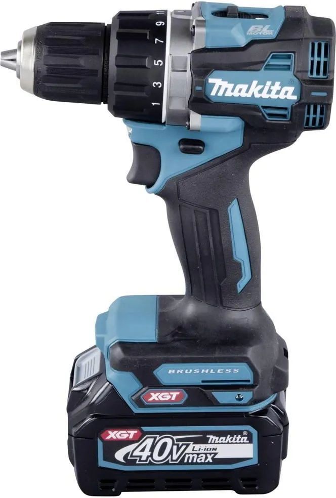 Дрель-шуруповёрт Makita DF002GA202 40V XGT с АКБ 2x2,0 Ah и ЗУ