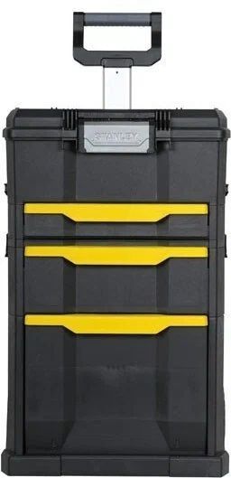 Ящик-тележка STANLEY STST1-70344, 78x49x35 см, черный/желтый