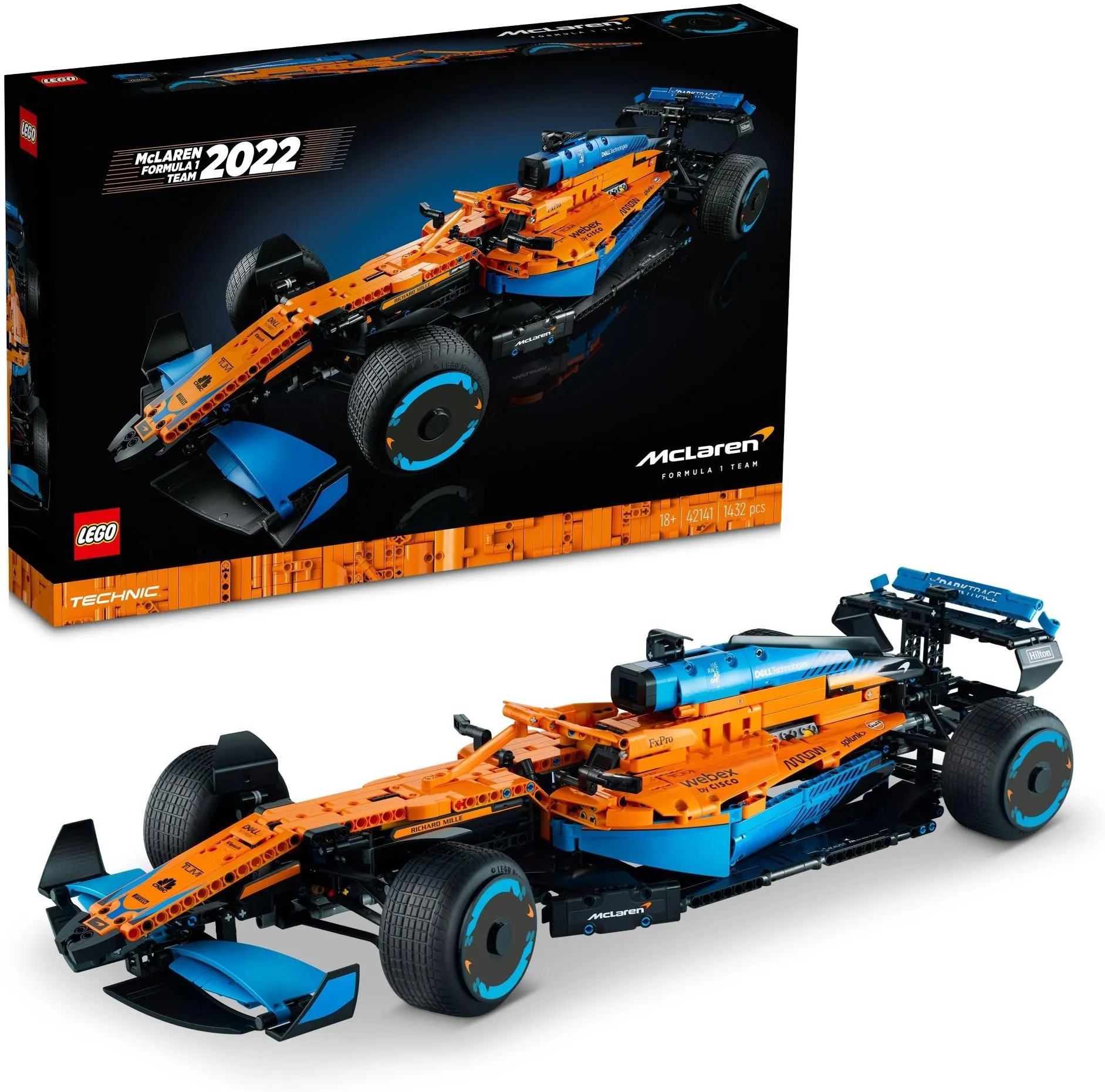Конструктор LEGO Technic 42141 Гоночный автомобиль McLaren Formula 1