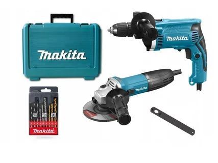 Набор Makita HR2811FT+MT963 с перфоратором SDS-Plus 800 Вт 2,8 Дж и шлифовкой