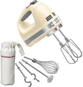 Ручной миксер KitchenAid 5KHM9212EAC кремовый