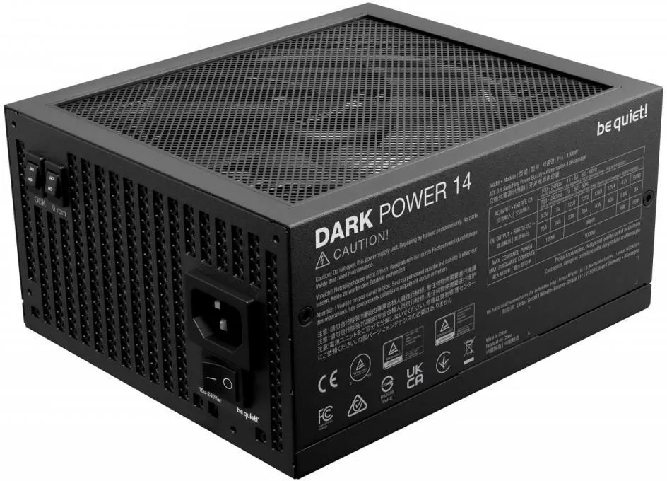 Блок питания be quiet! Dark Power 14 1000W, 80 Plus Titanium
