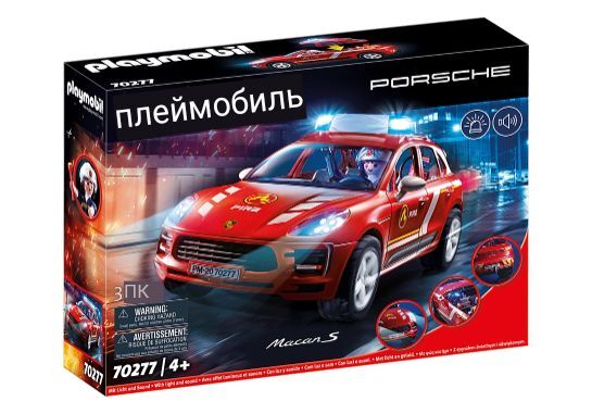 Пожарная Playmobil Porsche 70277 Porsche Macan S