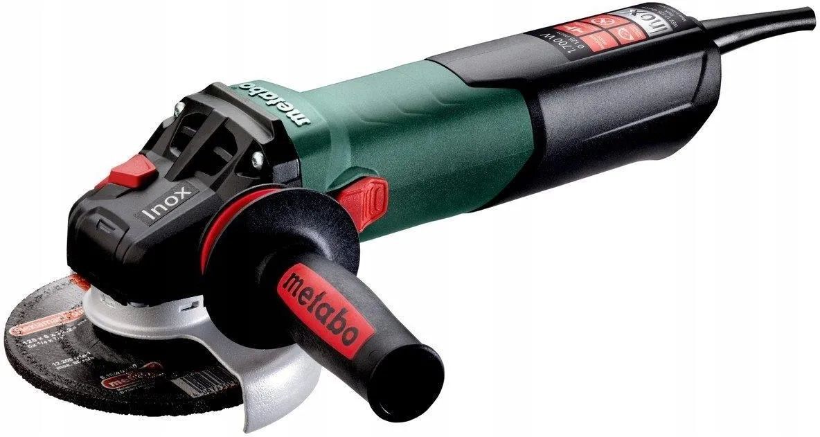 Угловая шлифмашина сетевого питания Metabo WEV 17-125 Quick Inox 600517000