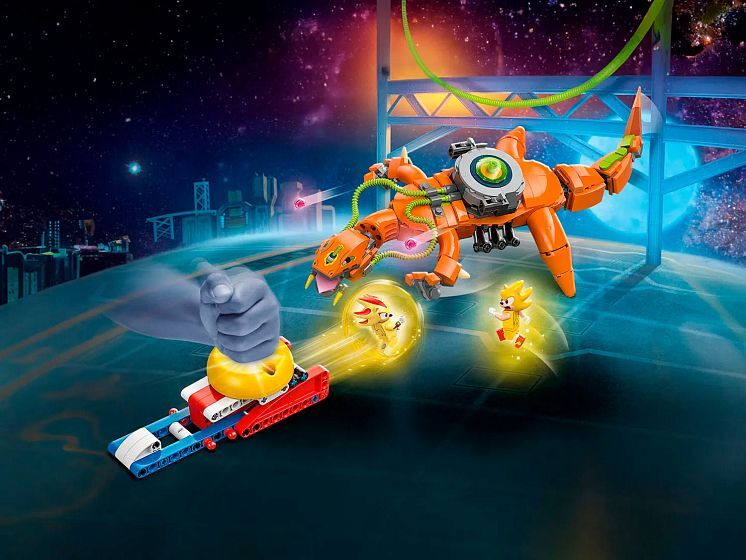 Конструктор LEGO Sonic The Hedgehog 77003 Супер Шэдоу против Биоящера
