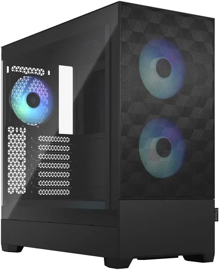 Компьютерный корпус Fractal Design Pop Air RGB черный (FDCPOR1A06) (FD-CPOR1-A06)