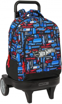 Школьный рюкзак Hot Wheels, разноцветный, 33×45×22 см