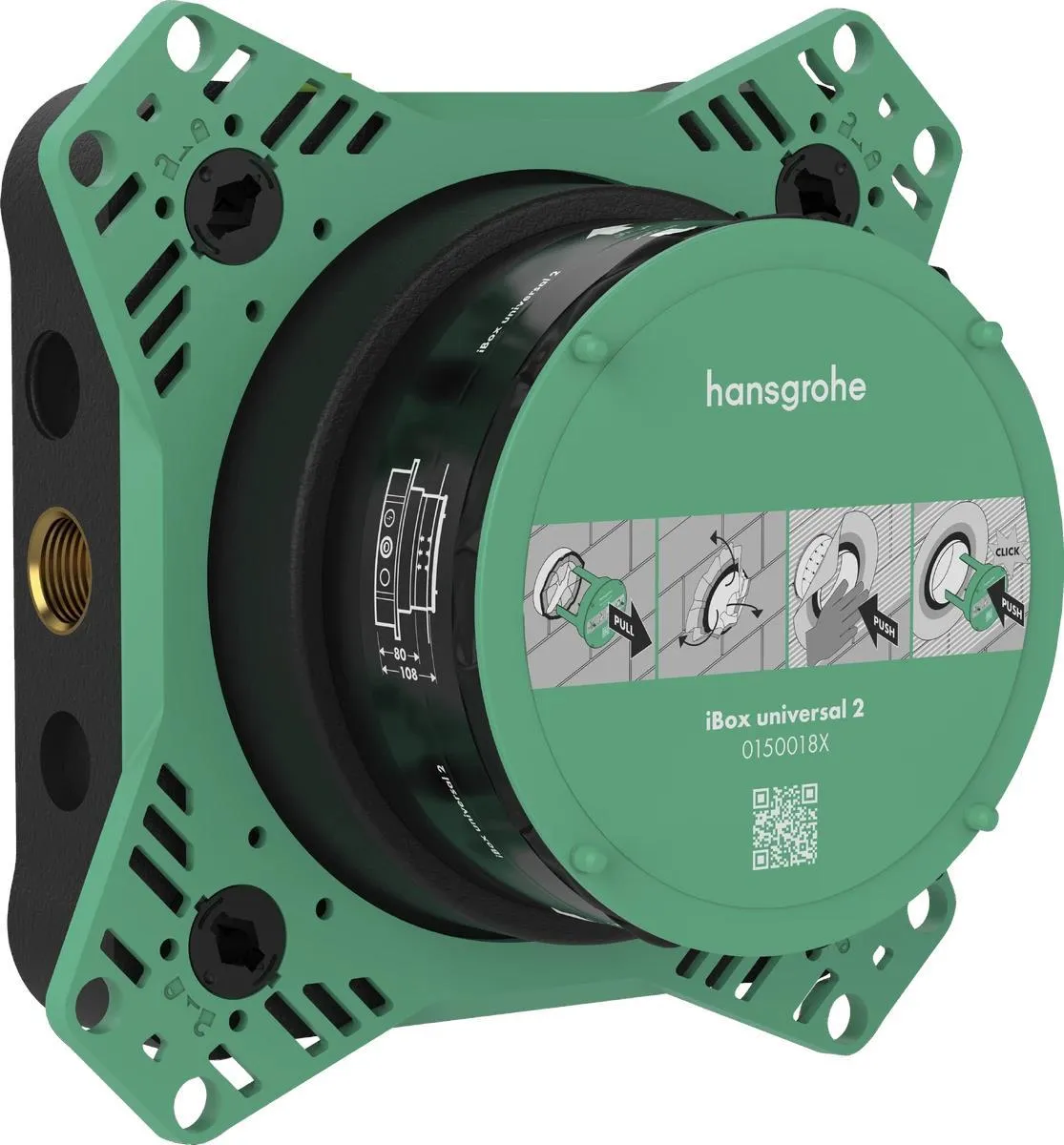 Скрытая часть смесителя Hansgrohe Ibox Element 01500180