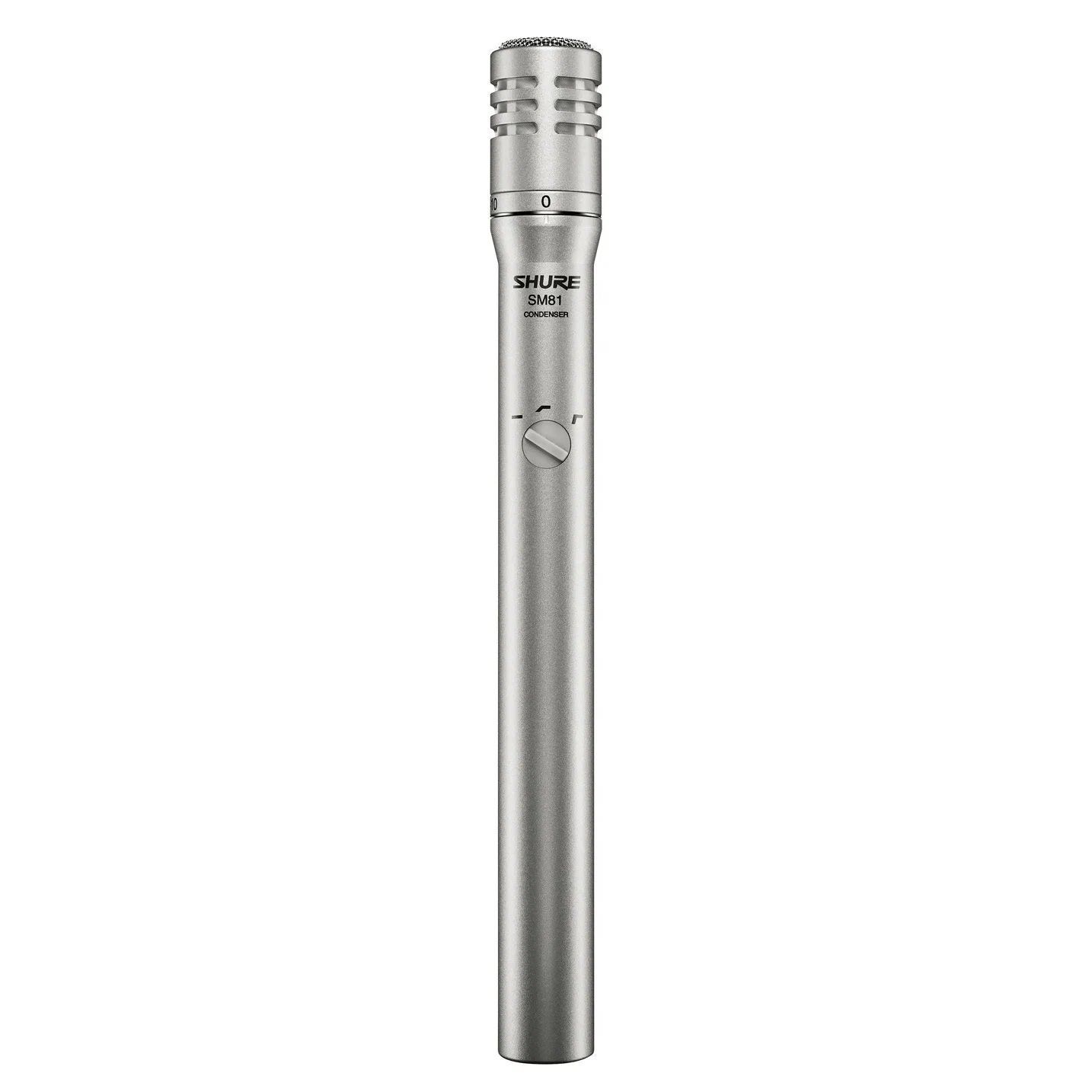 Микрофон проводной Shure SM81-LC, серебристый
